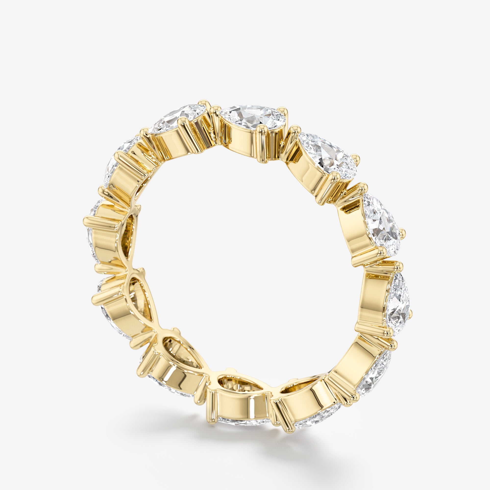 East-West Eternity Ring