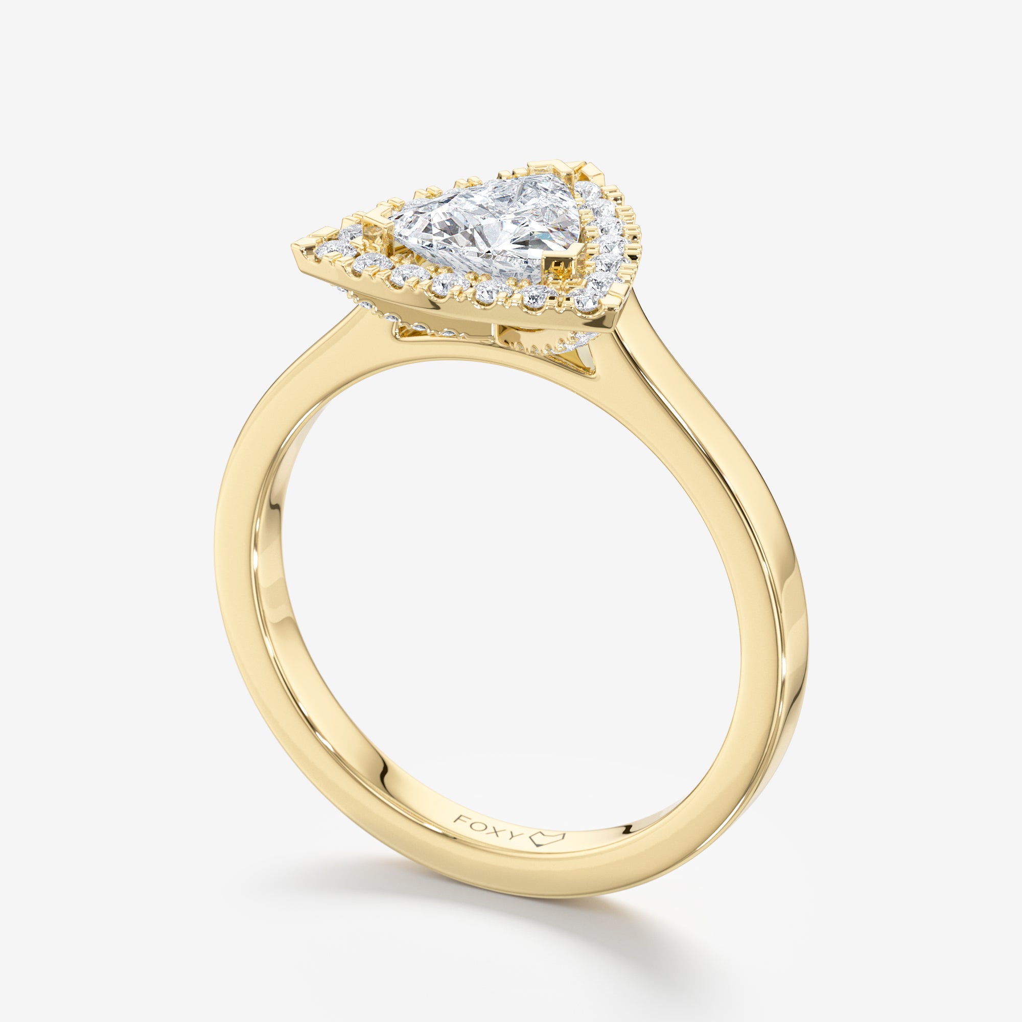 Halo Engagement Ring