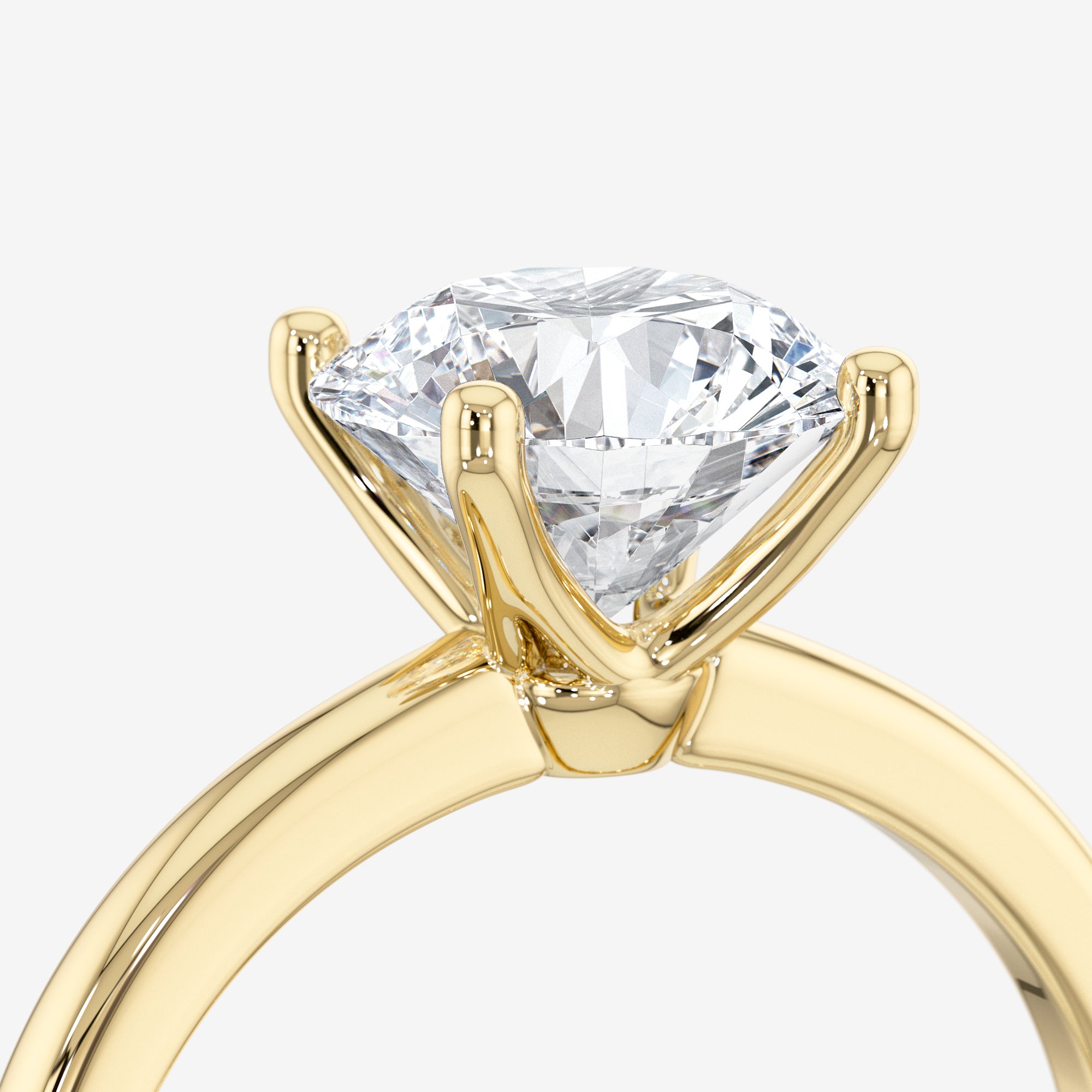 4-Prong Solitaire Engagement Ring