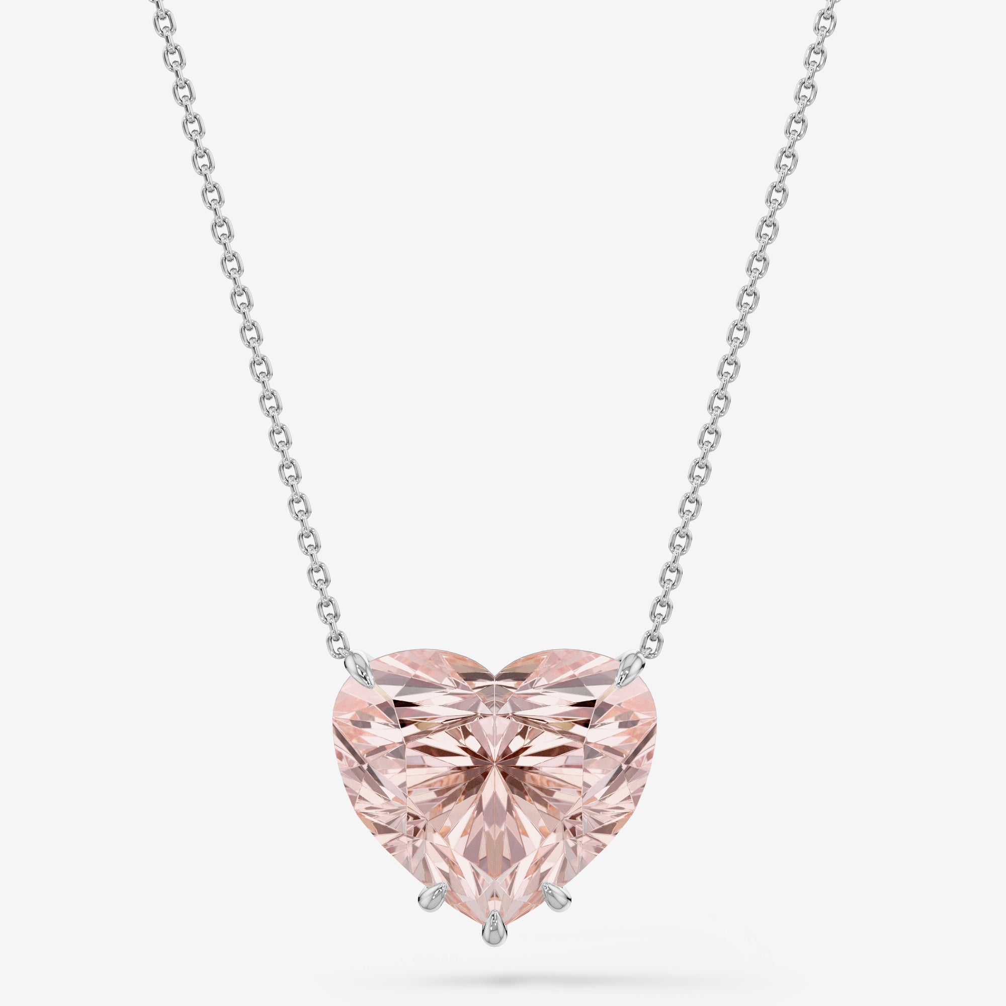 Pink Me Up Heart Pendant Necklace