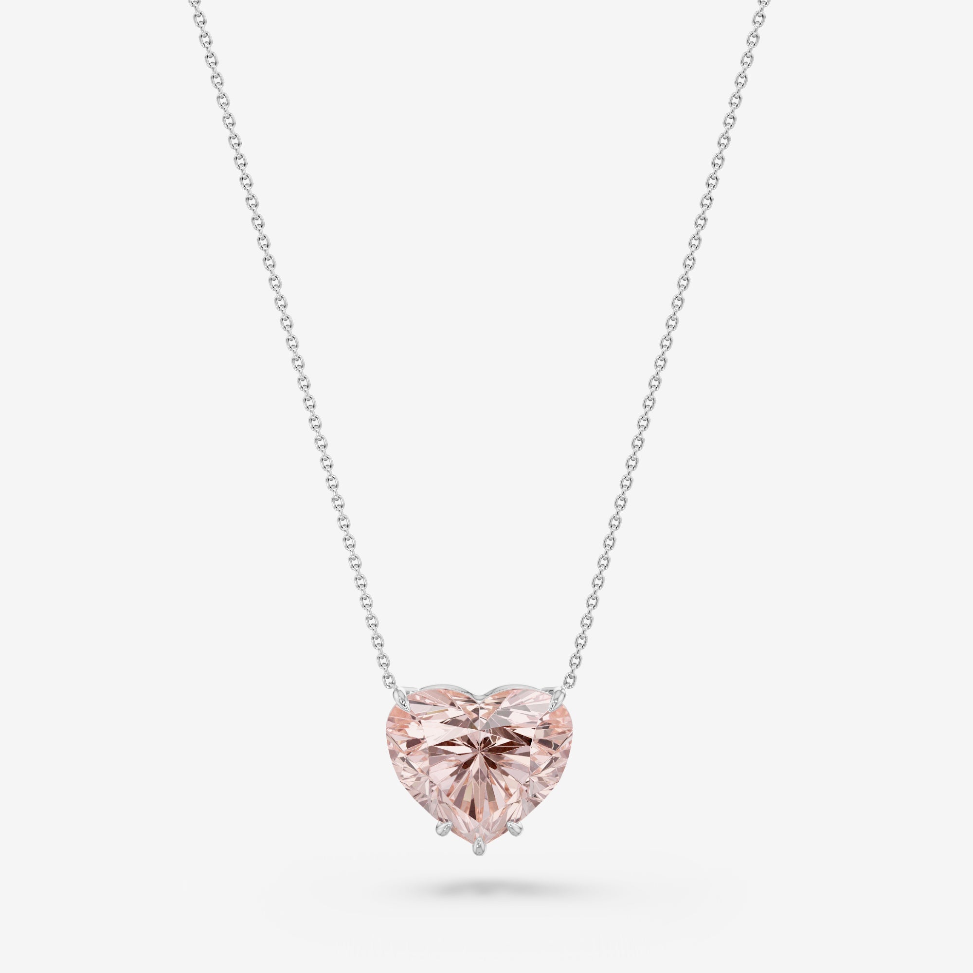 Pink Me Up Heart Pendant Necklace
